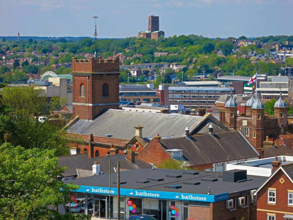 Angel View Bed & Breakfast Guildford Dış mekan fotoğraf